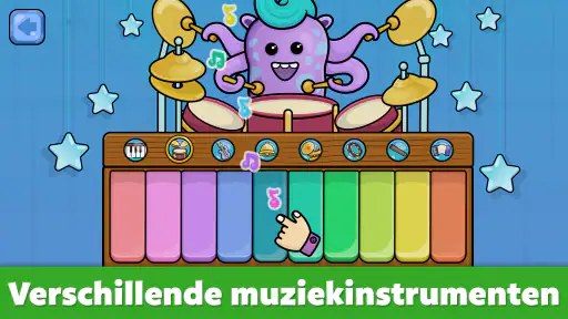 Kinder piano spelletjes screenshot