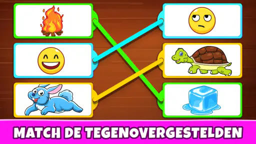 Kinderspellen: kleuren, puzzel screenshot