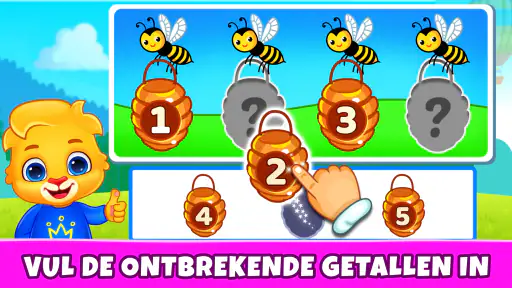 Kinderspellen: kleuren, puzzel screenshot