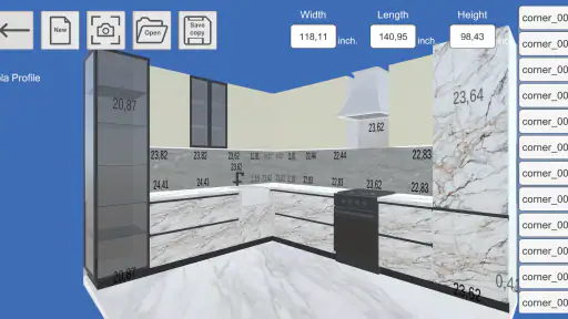 Kitchen Editor 3D screenshot
