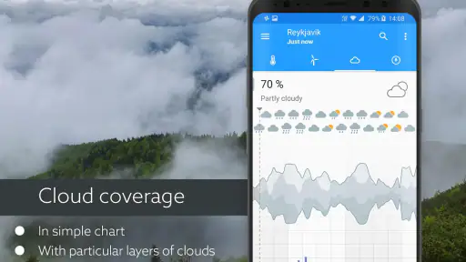 Klara weather screenshot