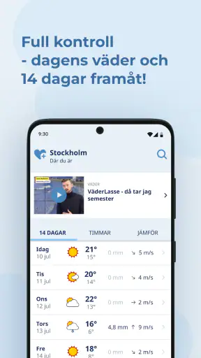 Klart - Väder screenshot