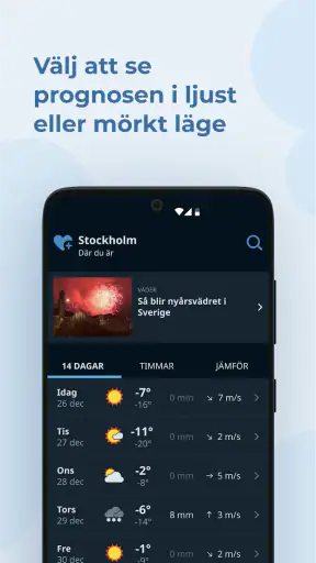Klart - Väder screenshot