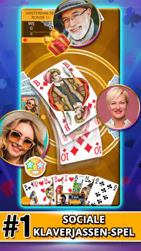 Klaverjassen Kaartspel Online screenshot