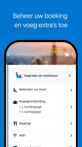 KLM - Boek een vlucht screenshot