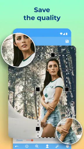 Knip en plak foto's screenshot