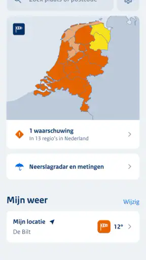 KNMI screenshot