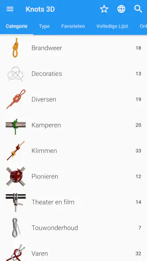Knopen 3D  ( Knots 3D ) screenshot