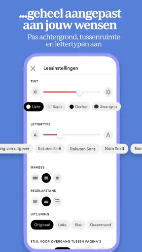 Kobo via bol screenshot