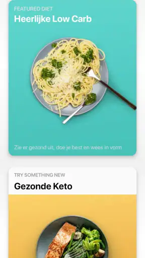 Kookboek recepten screenshot