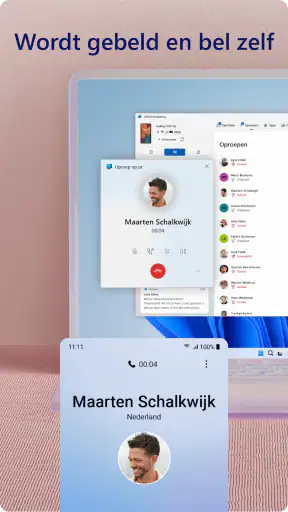 Koppelen met Windows screenshot