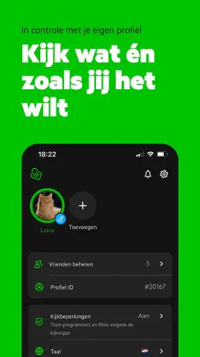 KPN TV+ App screenshot