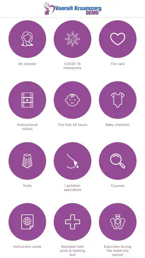 Kraamzorg App screenshot