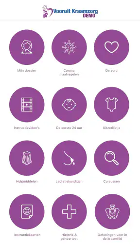 Kraamzorg App screenshot