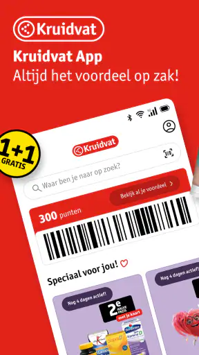 Kruidvat app screenshot