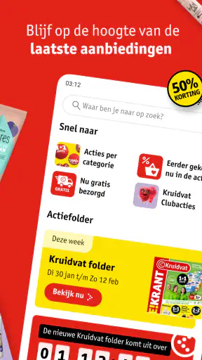 Kruidvat app screenshot