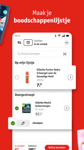 Kruidvat app screenshot
