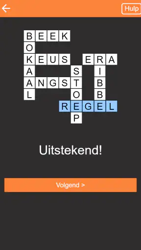 Kruiswoordpuzzel Nederlands screenshot