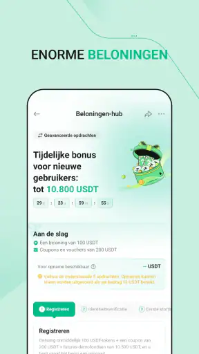 KuCoin: koop Bitcoin en crypto screenshot