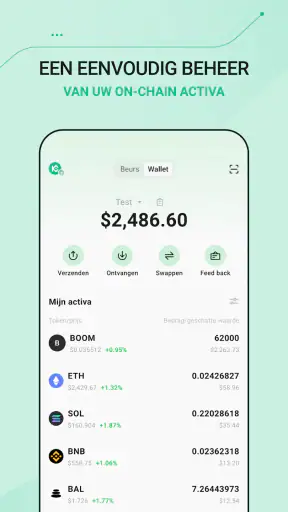 KuCoin: koop Bitcoin en crypto screenshot
