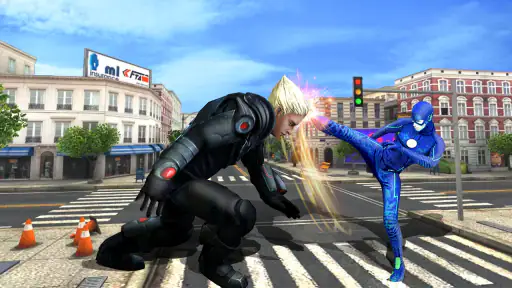 kungfu superheld vechtspel screenshot