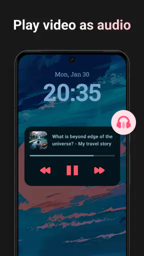 Lark video speler: HD-video screenshot