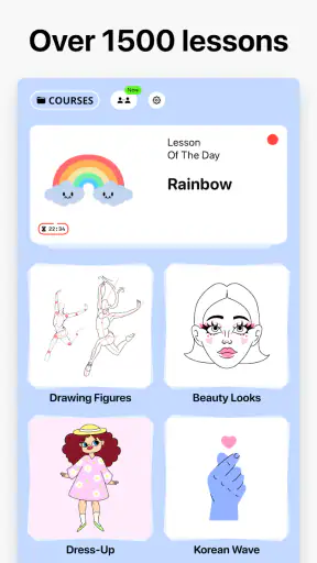 Learn how to draw - ArtWorkout screenshot