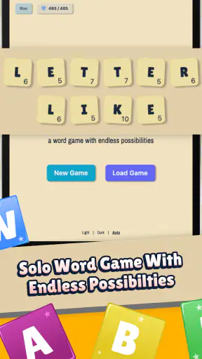 Letterlike screenshot