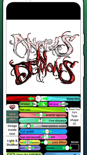 Lettertypen - Logo Maker screenshot