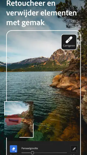 Lightroom foto- & video-editor screenshot