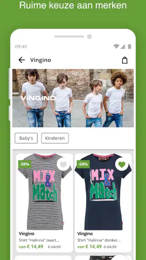 limango - Dé webshop voor fami screenshot