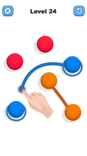 Ball Connect Puzzle: Link Dots screenshot