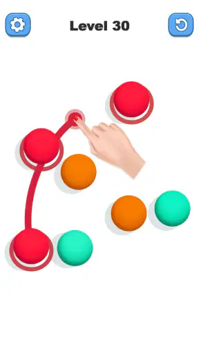 Ball Connect Puzzle: Link Dots screenshot