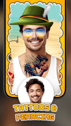 Live Funny Face Camera screenshot