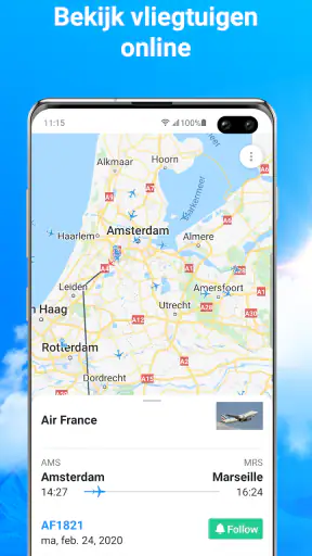 Live Vliegtuigen: Vlucht Radar screenshot