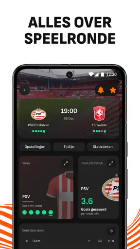 LiveScore: Live sportuitslagen screenshot