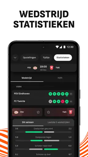 LiveScore: Live sportuitslagen screenshot