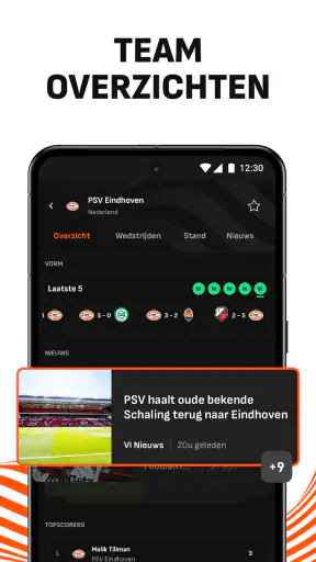LiveScore: Live sportuitslagen screenshot