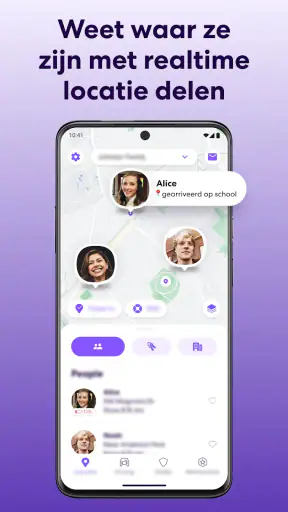Locatie delen met Life360 screenshot