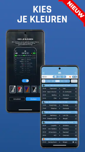 M Scores - Voetbal Uitslagen screenshot