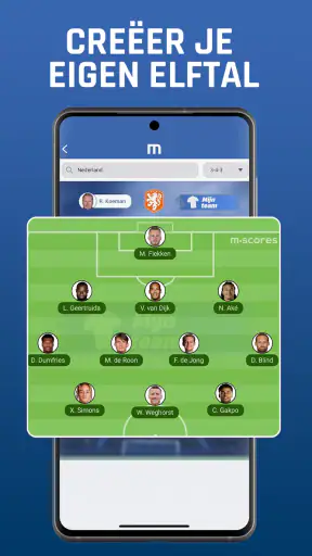 M Scores - Voetbal Uitslagen screenshot