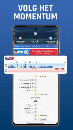 M Scores - Voetbal Uitslagen screenshot