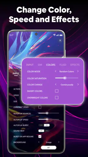 Magic Fluids: Fluid Wallpaper screenshot