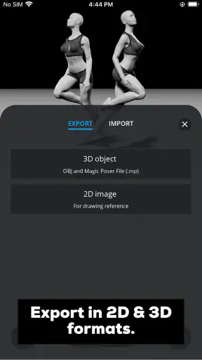 Magic Poser - Art Pose Tool screenshot