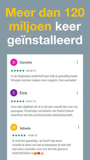 Magisto Video & Filmpjes Maken screenshot