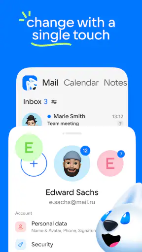 Mail.ru - E-mailapp screenshot