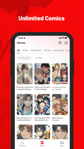 MangaHub screenshot