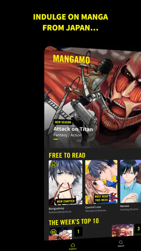 Mangamo Manga & Comics screenshot
