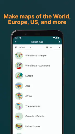 MapChart screenshot