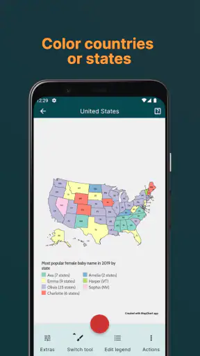 MapChart screenshot
